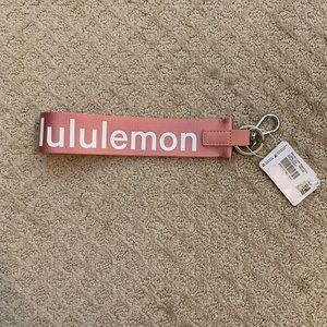 Lululemon Never Lost Keychain